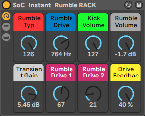 Techno Rumble Rack (Ableton Plugin) - Sounds of Creators